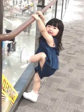 はゆ‪☺︎‬さん（キッズ・80cm）の夏コーディネート