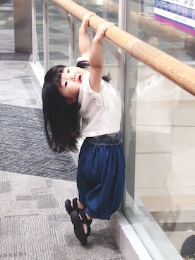 はゆ‪☺︎‬さん（キッズ・80cm）の夏コーディネート