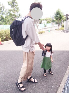 はゆ‪☺︎‬さん（キッズ・80cm）の夏コーディネート