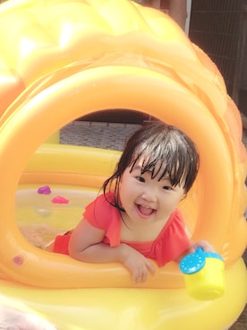 はゆ‪☺︎‬さん（キッズ・80cm）の夏コーディネート