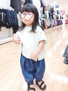 はゆ‪☺︎‬さん（キッズ・80cm）の夏コーディネート
