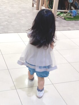 はゆ‪☺︎‬さん（キッズ・80cm）の夏コーディネート