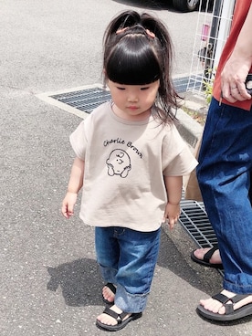 はゆ‪☺︎‬さん（キッズ・90cm）の春コーディネート