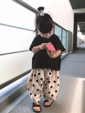 はゆ‪☺︎‬さん（キッズ・90cm）の夏コーディネート