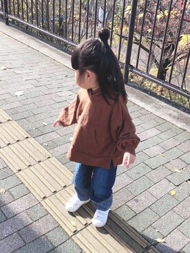 はゆ‪☺︎‬さん（キッズ・90cm）の秋コーディネート