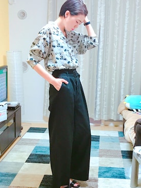 teshiさん（レディース・168cm）の夏コーディネート