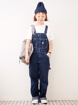 「Daniel Wellington（ダニエルウェリントン）のアイテム」を使った、よちさん（レディース・157cm）の秋コーディネート