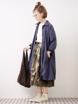 「TIGRE BROCANTE（ティグルブロカンテ）のアイテム」を使った、よちさん（レディース・157cm）の秋コーディネート