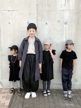 「CUBE SUGAR（キューブシュガー）のアイテム」を使った、よちさん（レディース・157cm）の春コーディネート