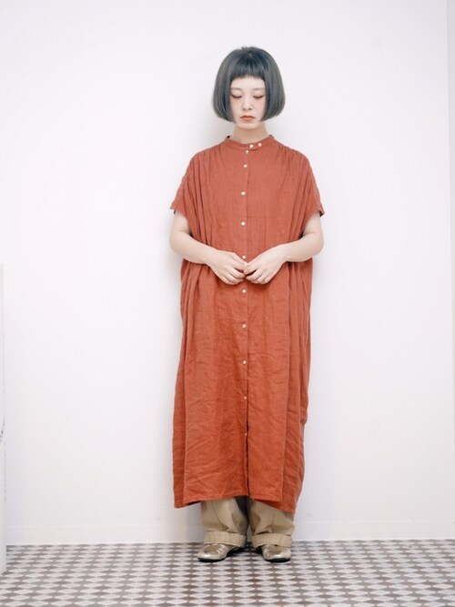 よち Par Iciのシャツワンピースを使ったコーディネート Wear
