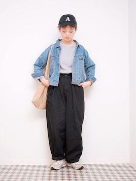 「URBAN RESEARCH ROSSO WOMEN（アーバンリサーチ　ロッソ）のアイテム（ジャケット/アウター）」を使った、よちさん（レディース・157cm）の秋コーディネート