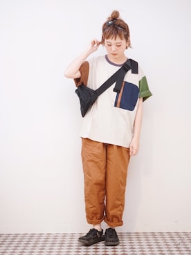 「KEEN（キーン）のアイテム」を使った、よちさん（レディース・157cm）の春コーディネート