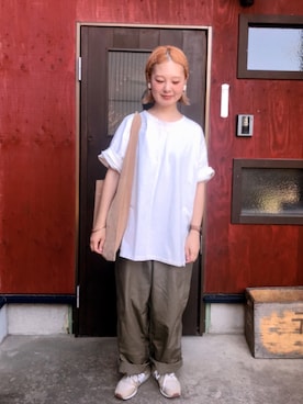 「CIAOPANIC TYPY（チャオパニックティピー）のアイテム（アクセサリー）」を使った、よちさん（レディース・157cm）の秋コーディネート
