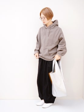 「Sunny clouds（サニークラウズ）のアイテム」を使った、よちさん（レディース・157cm）の春コーディネート