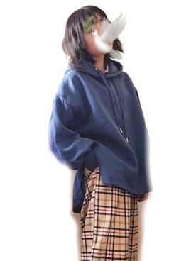 青パーカー のレディース人気ファッションコーディネート 季節 9月 11月 Wear