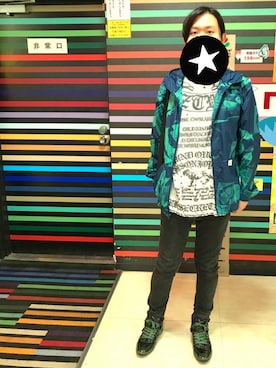 「VOLCOM」｜「アイテム（ジャケット/アウター）」を使った、shunve  and pocochiさん（メンズ・172cm）の春コーディネート