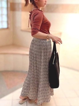 「ANNE KLEIN（アンクライン）のアイテム」を使った、meiさん（レディース・149cm）の夏コーディネート