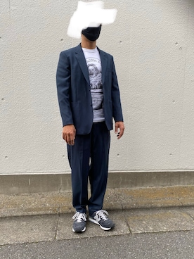 「Softmachine（ソフトマシーン）のアイテム」を使った、 山口晶也さん（メンズ・177cm）の秋コーディネート