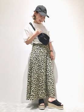 「平成最後のWEARISTAセンバツ」｜「アイテム（サンダル）」を使った、aopipiさん（レディース・155cm）の春コーディネート