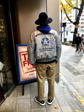 しんちゃんさん（メンズ・181cm）の冬コーディネート