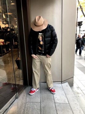 しんちゃんさん(メンズ・181cm)の冬コーディネート