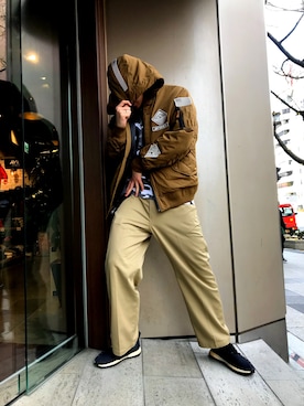 しんちゃんさん(メンズ・181cm)の冬コーディネート