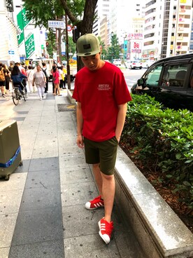 しんちゃんさん（メンズ・180cm）の夏コーディネート