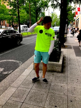 しんちゃんさん(メンズ・180cm)の夏コーディネート