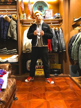 しんちゃんさん（メンズ・181cm）の秋コーディネート