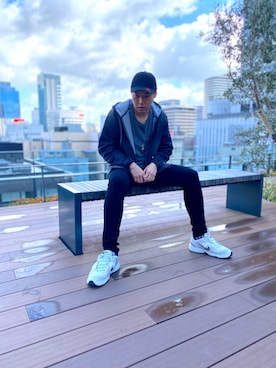 しんちゃんさん（メンズ・181cm）の春コーディネート