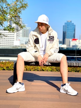 しんちゃんさん（メンズ・181cm）の春コーディネート