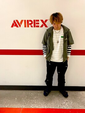 しんちゃんさん(メンズ・181cm)の夏コーディネート