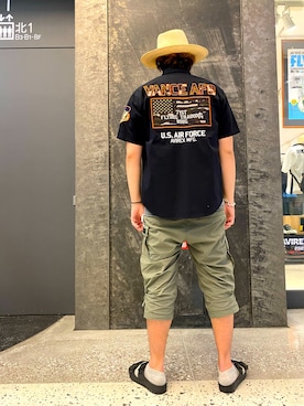 しんちゃんさん（メンズ・181cm）の夏コーディネート