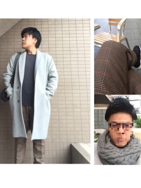 ノエルさん(メンズ・173cm)の冬コーディネート