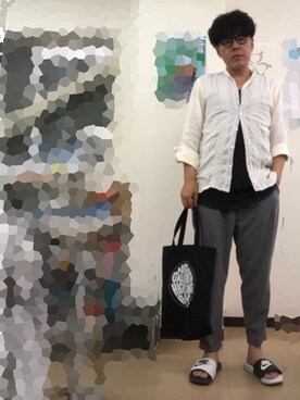 「PAUL&JOE（ポールアンドジョー）のアイテム」を使った、ノエルさん（メンズ・173cm）の夏コーディネート