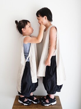 しなつさん(キッズ・110cm)の夏コーディネート
