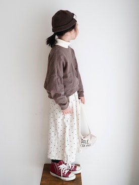 しなつさん(キッズ・120cm)の冬コーディネート