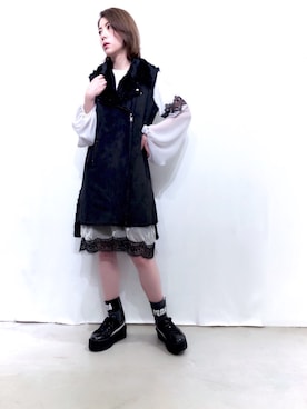 「FentyPumaByRihanna」｜Shih-huiさん（レディース・158cm）の秋コーディネート