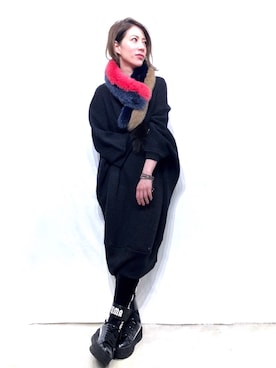 「FentyPumaByRihanna」｜Shih-huiさん（レディース・158cm）の秋コーディネート