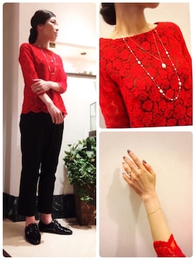 「anq.（アンク）のアイテム」を使った、ブランティムールさん（レディース・160cm）の春コーディネート