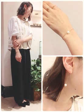 「anq.（アンク）のアイテム」を使った、ブランティムールさん（レディース・160cm）の春コーディネート