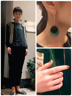 「anq.（アンク）のアイテム」を使った、ブランティムールさん（レディース・160cm）の夏コーディネート