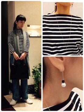 「anq.（アンク）のアイテム」を使った、ブランティムールさん（レディース・160cm）の夏コーディネート