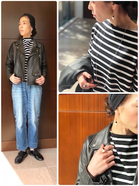 「anq.（アンク）のアイテム」を使った、ブランティムールさん（レディース・160cm）の秋コーディネート