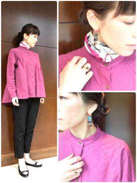 「リング」｜ブランティムールさん（レディース・160cm）の冬コーディネート