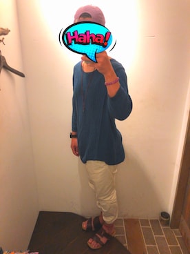 きいろ。さん（メンズ・178cm）の夏コーディネート