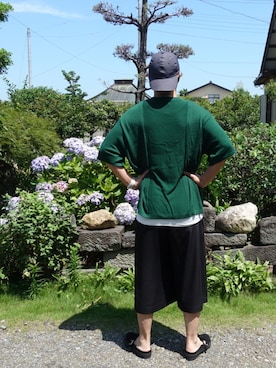 きいろ。さん(メンズ・178cm)の夏コーディネート