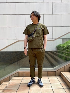 「THOUSAND MILE（サウザンドマイル）のアイテム」を使った、MASAさん（メンズ・183cm）の春コーディネート