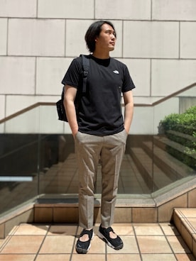 「417 EDIFICE（フォーワンセブンエディフィス）のアイテム（バッグ）」を使った、MASAさん（メンズ・183cm）の春コーディネート