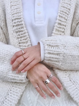 「ジュエリー」｜perkyroom_maiko.808さん（レディース・157cm）の冬コーディネート